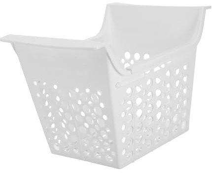 SEWACC Cesta Extensible para Congelador con Drenaje Integrado Organizador Ajustable para Almacenamiento de Alimentos Refrigeradores y Arcón Frigorífico Diseño Moderno y Funcional