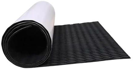QSTDGVPW Eva Bootsdeckmatte, Boot Teppichblatt, DIY, rutschfeste Bodenbeläge, Traktionspad Deck für Kajak Skimboard, 240cmx45cmx5cm