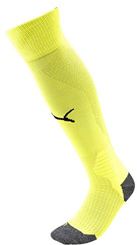 PUMA Herren Team Liga Socks Stutzen, Fizzy Yellow Black, 5
