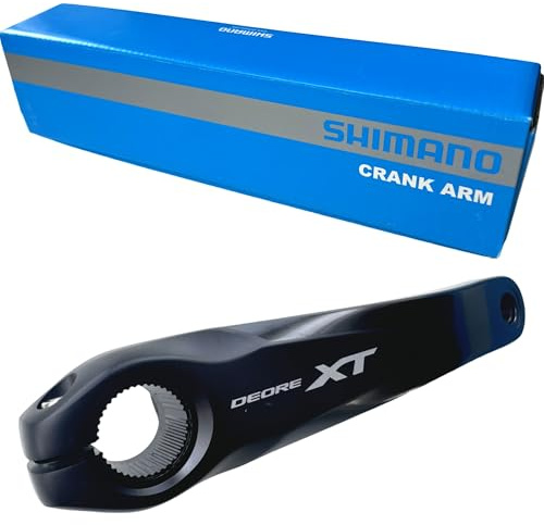 SHIMANO E-Bike Systems Fc-M8050 (M8000 Xt Logo) Kurbelarm, Black, 170 mm