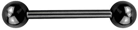 Brustwarzenpiercing Titan Frau Herren Stab Kugeln nickelfrei Nippelpiercing Brust Piercing