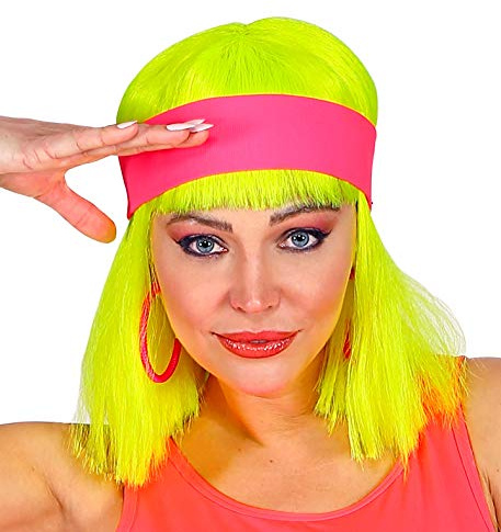 shoperama 80er Jahre Neon Stirnband 80`s Trash Kostüm-Zubehör Aerobic Gymnastik Sport