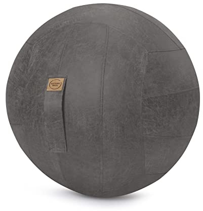 Gouchee Home Frankie Sitting Ball, 25.5 Dia, Grey