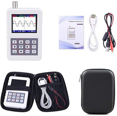 Générique DSO Pro Portable Digital Oscilloscope, 5M Bandwidth, 20msps, Sample Rate Digital Handheld Oscilloscope