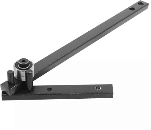 Rainorning Dobladora Manual de Barras de Refuerzo Gancho de Anclaje de Cesta Trenzada Artesanal Barra de Cobre y Hierro Soporte Ligero Dobladora de Barras de Acero (12mm)