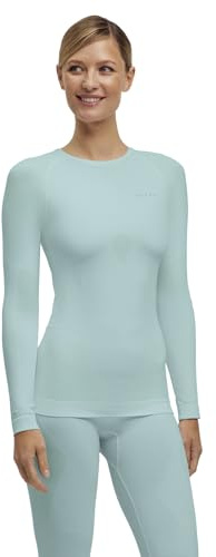 Falke Damen Warm Round Neck Funktionsshirt Langarm schnelltrocknendes atmungsaktives nachhaltiges Funktionsmaterial für milde bis kalte Temperaturen warme Funktionsunterwäsche 1 Stück