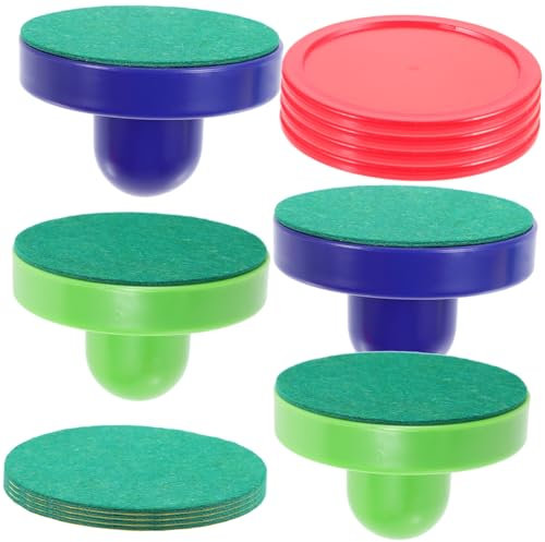 Milisten Eishockeypucks Aus Kunststoff Für Airhockeytische Hockey-Sets Und Ersatz-Pucks Für Tischhockey Party-zubehör Und Eishockey-Trainings