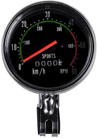 Ordinateur de Vélo, Compteur de Vitesse Mécanique de Cycle Universel Précis pour Cycle de 26 28 29 27,5 Pouces