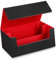 ibasenice Box Magnetische Kartenbox Kartenaufbewahrungshülle Spielkartenhülle Baseballkartenhülle Spielkartenhalter Sammelkarten Organizer Sammelkartenhülle Magnetischer Kartenhalter Pu