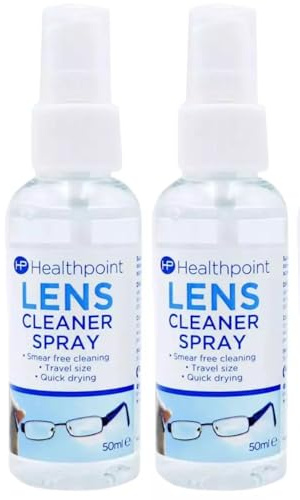 2x50ml Lens Cleaner Spray - Bundled by Smart Cutie