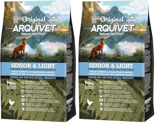 Arquivet Original Senior Y Light 3 Kg, 1 Unidad (Paquete de 2)