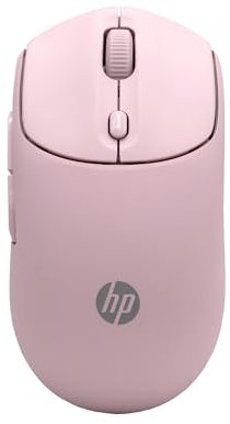 HP 400 mouse wireless dual - Bluetooth e USB 2.4GHz, batteria da 24 mesi, clic silenziosi, tocco morbido, rosa
