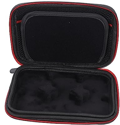 TOYANDONA Microphone Storage Bag with Zipper Canvas Case Compatible with Rode Mic Protective Pouch for Lapel Mics Accessories for Travel Organization