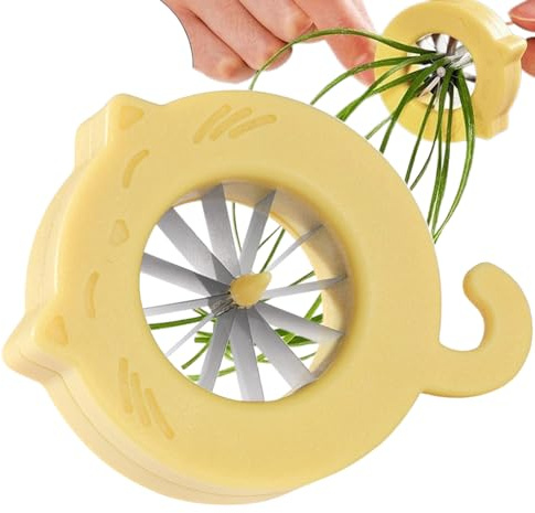 Taglierina Grattugia per verdure,Taglierina per filetti di cipollina | Accessorio da cucina per tritare e tagliare a fili insalate e preparazione dei pasti