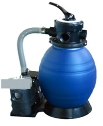 Starpool Filtro de Arena Star 300 con Bomba – Equipo Completo de Filtración para Piscinas hasta 48 m³ – Motor 0,35 CV – Válvula Selectora 4 Vías – Certificación CE