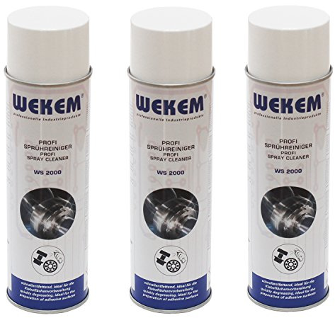 Wekem 3er Sparpack 500ml Profi Sprühreiniger WS2000