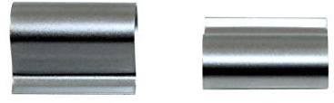 ROTO NT Abdeckkappe Ecklager 0971000 11 oder 971000 Silber (230274) 4 Stück
