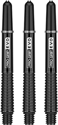 Target Pro Grip Evo Aluminium Dartschäfte und Nylon Obere Hälfte Schäfte Dartpfeil