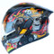 Letetexi Klapphelm mit Integriertem Bluetooth ECE-geprüft, Motorradhelm Bluetooth-Helm mit Anti-Fog-Doppelspiegel, Integralhelm Racing Helm für Damen Herren 54~63CM