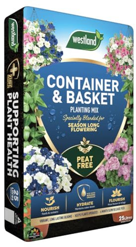 Westland Container & Basket Planting Compost Peat Free Mix 25L (11400016)
