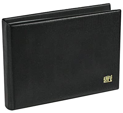 SAFE 7834 Taschenalbum (leer) mit 12 Münzblättern Münzhüllen je 6 Fächern ca. 52 mm für 72 Münzrähmchen 50x50 mm