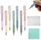 DBALL 14 Pièces Scalpel de Découpe Découper Manuel Stylo avec Tapis Découpe et Sac Rangement Étudiant Stylo À Couteau Outils de Coupe pour Loisirs Créatifs Scrapbooking Artisanat