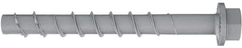 Fischer Ultracut FBS II CP US 10x90 Betonschrauben - Leistungsstarke Betonschrauben für den Innenbereich - Sichere Befestigung in Beton & Mauerwerk, Stahl feuerverzinkt - 50 Stück