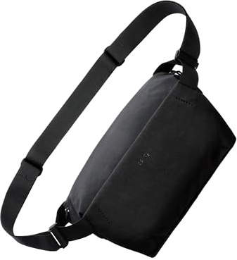 Bellroy Venture Sling, 9L Crossbody Bag - Black | 9L large crossbody bag made for travel and everyday carry