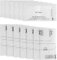 Staubsauger Filter für Miele Staubsauger, 12 Stück Motorschutzfilter und Abluftfilter Staubsaugerfilter für Miele Complete C3/C2/C1, Microfilter für Miele Compact C1/C2, S200-S899, S2000-S8999