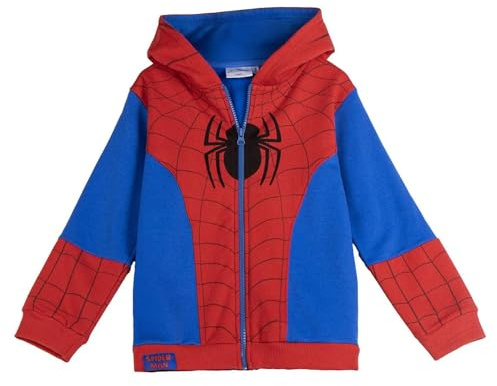Sudadera Spiderman diseño Original y Licencia Oficial | Ropa Infantil cómoda, Abrigada día a día