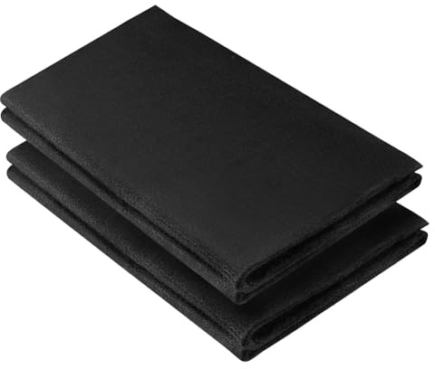 PPcdfre Manta de Soldadura Fieltro Carbono Ignífuga, 2 Paquetes, 12 X 27 Pulgadas, Almohadilla Aislante de Alta Temperatura de 1800 ℉, Tapete de Protección Térmica para Soldadura Fuerte
