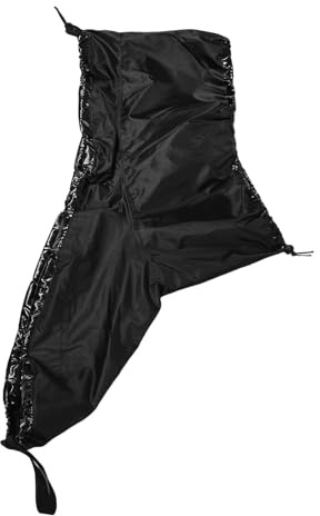 CONGARTENO Gonna Paraspruzzi per Kayak e Canoa Copertura Regolabile in Nylon Resistente Accessorio Sportivo per attività Acquatiche all’Aperto Adatta a Sedili Piccoli 98X60 CM