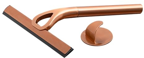 Limpiaparabrisas universal de acero inoxidable, limpiaparabrisas de ducha de acero inoxidable - Limpiador de espejos - Limpiador de baño multifuncional de acero inoxidable, limpiaparabrisas con
