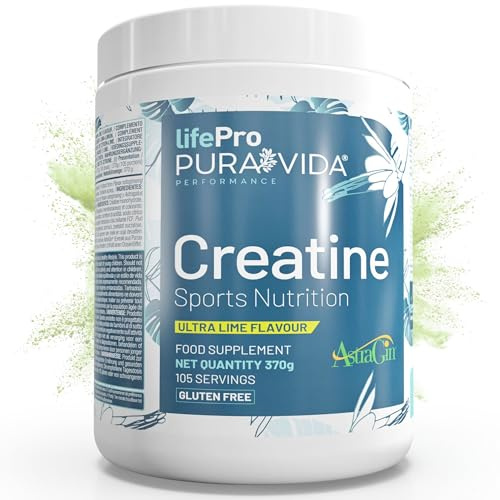 Life Pro Creatina Monohidratada con AstraGin 3g por Dosis - Creatina Monohidrato en Polvo Hasta 35% Más Absorción | Micronizada Pura, Vegana, Sin Gluten | 3,5 Meses (Sin creapure, Ultralime)