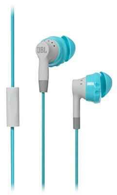 JBL Inspire 500 Bluetooth In-Ear Sport Kopfhörer für Frauen Schweißresistent mit 3-Tasten-Mikro/Fernbedienung und TwistLock Technologie Kompatibel mit Smartphones, Tablets und MP3-Geräten - Türkis
