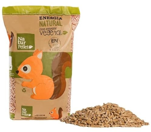 Pellet NaturPellet para estufas y calderas ENPlus A1 Saco 15 kgs