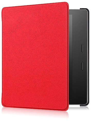 Flyorigin-fodral för Kindle Oasis (9:e och 10:e generationen, 2017/2019 release) PU-läderfodral för Amazon Kindle Oasis-fodral