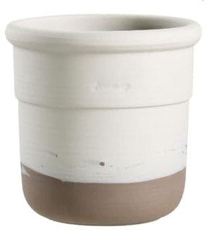 EQUALIZE Pot de fleurs lumineux de luxe, pot de fleurs en céramique, pot de fleurs moderne et simple, peut planter des fleurs, avec trous de drainage, jardinière simple (couleur : A)