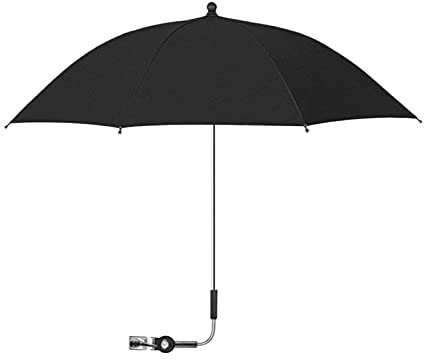 Sombrilla Genérica para Cochecito de Bebé | Protección UV 50+ y Resistente al Agua | Parasol Ajustable de 8 Costillas
