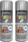 MIXEL All-Purpose Grey Primer Spray Paint, Quick Drying, Indoor and Outdoor Use, Matte Finish, Easy to Apply, Long-Lasting, For Metal, Wood, & Plastic, 250ML (2 PCS)