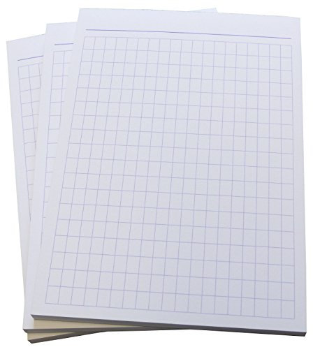 Druckerei Scharlau 16x Notiz-Block - rautiert in Blau - 50 Blatt DIN A6 Format (22301)