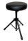 MSA SCHLAGZEUGHOCKER - DRUMHOCKER - Stuhl - SCHWARZ - DREIFUSS - HÖHE 50cm - Kunstleder GEPOLSTERT - SH2BK