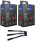 2X Schwalbe SV 19 Fahrradschlauch 27,5 28 29 Zoll SV 40mm (40/62-584/635) + 3 MSZweirad Reifenheber