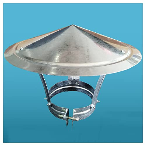 ZXCASDF Schornsteinhaube,Edelstahl Vogelschutzgitter für Kamine, Schornsteinabdeckung,Luftungsaufsatz,Kaminaufsatz,Kaminhaube,Kaminhut,Kaminabdeckung, Schornsteine,d27cm*45cm/10.63in*17.72in