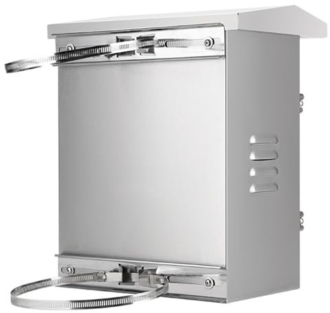 Schaltschränke aus Edelstahl Schaltkasten, Mastmontages-Kits und wasserdichte elektrische Anschlussdose, Elektrischer Anschlusskasten für den Außenbereich mit Abnehmbarer Montageplatte