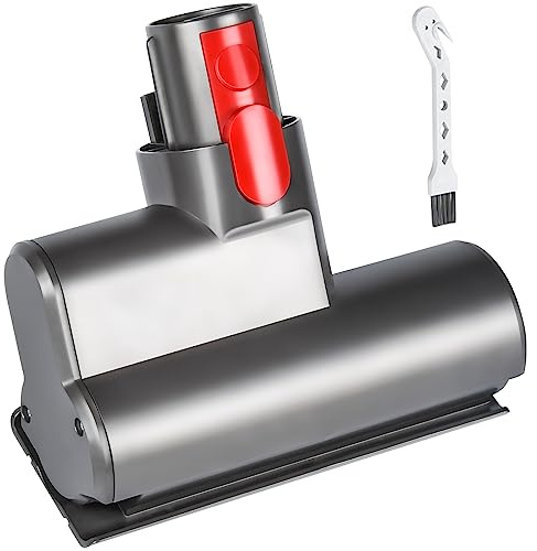 Sdivner Mini Turbo Brush Head for Dyson V7 V8 V10 V11 V15 All Series | Cordless Vacuum Cleaners, Turbine Brush Remove Dust, Hair, Mites, Dirt