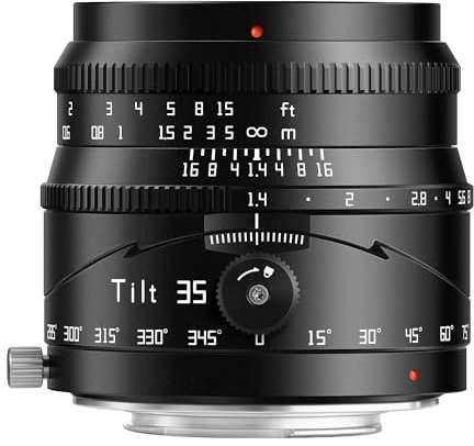 TTARTISAN 35mm F1.4 Tilt Lens APS-C Manual Focus Prime Lens Miniature World (for M43)