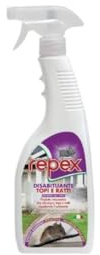 AERREGI Disabituante Naturale per Topi e Ratti 50ml | Spray Pronto all’Uso | Allontana i Roditori da Casa, Giardini, Garage, Magazzini | Azione Olfattiva Naturale