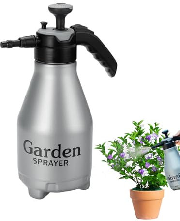 Pulvérisateur Manuel - Pulvérisateur À Pression avec Buse Réglable | Pulvérisateur À Pompe | Flacon Pulvérisateur Jardin 2,5 litres | Buse Réglable Arrosage Manuel Lavage Voiture Jardin Exté