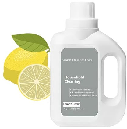 Gcbhfjrcyz Soluzione Detergente for Pavimenti 1L, Compatibile con Xiaomi X20+ /X20 Plus/1S/1C/STYTJ01ZHM T1/STYTJ02YM Robot Aspirapolvere, Lavapavimenti Specializzato(1bottle)